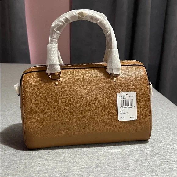 Coach Brown Leather Satchel - Picture 3 of 7